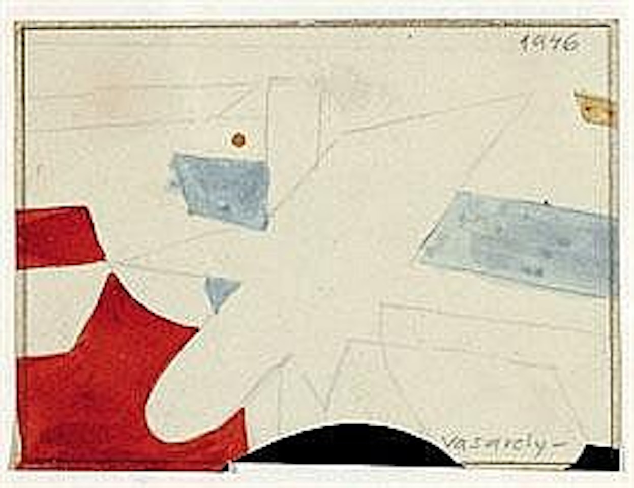 ABSTRACTE COMPOSITIE by Victor Vasarely