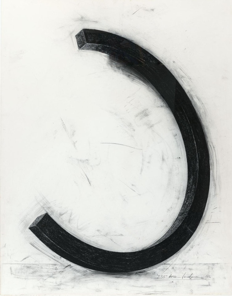 235° Arc by Bernar Venet