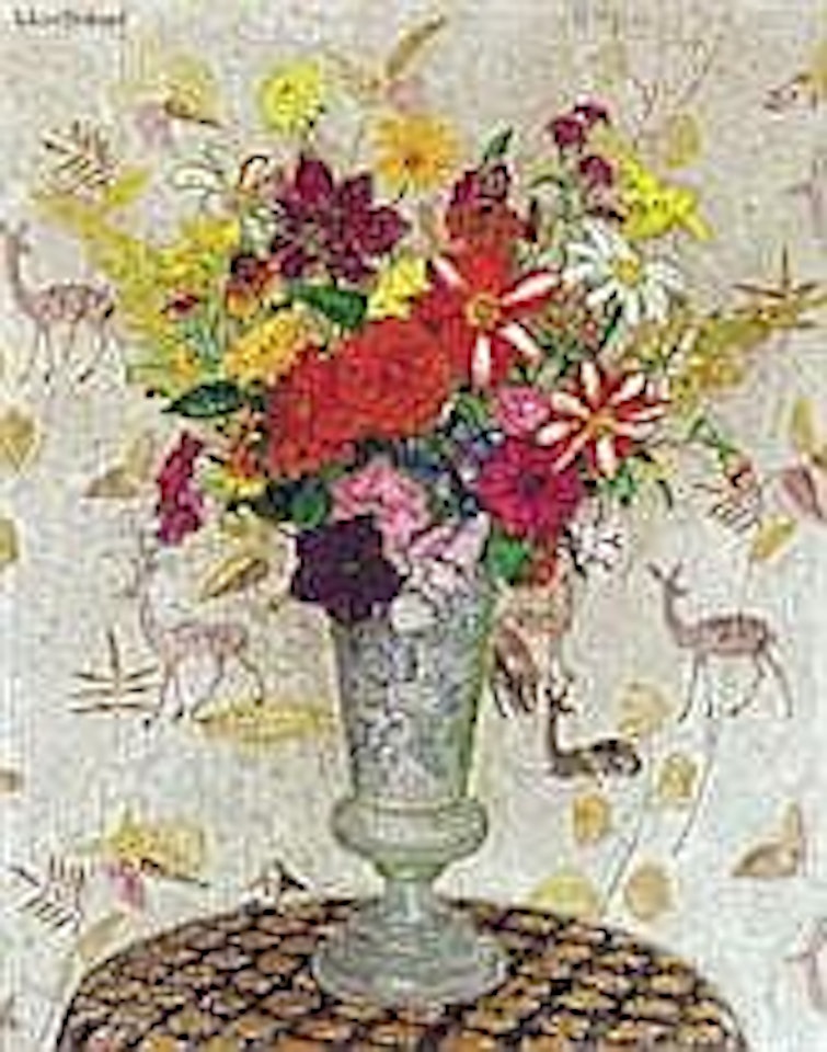 STILL LIFE WITH FLOWERS by Leon de Smet
