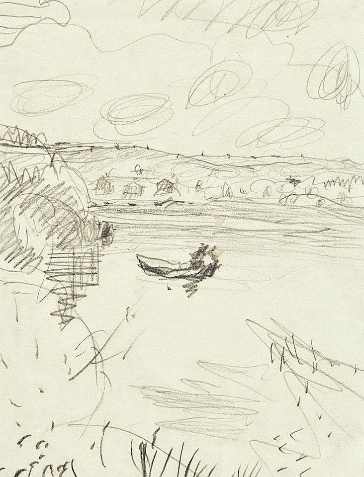 La rivière by Pierre Bonnard