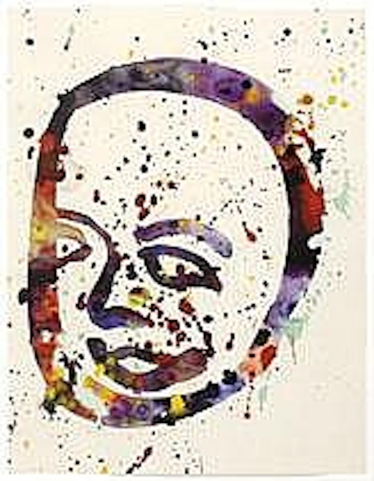 UNTITLED - S4-62 by Sam Francis