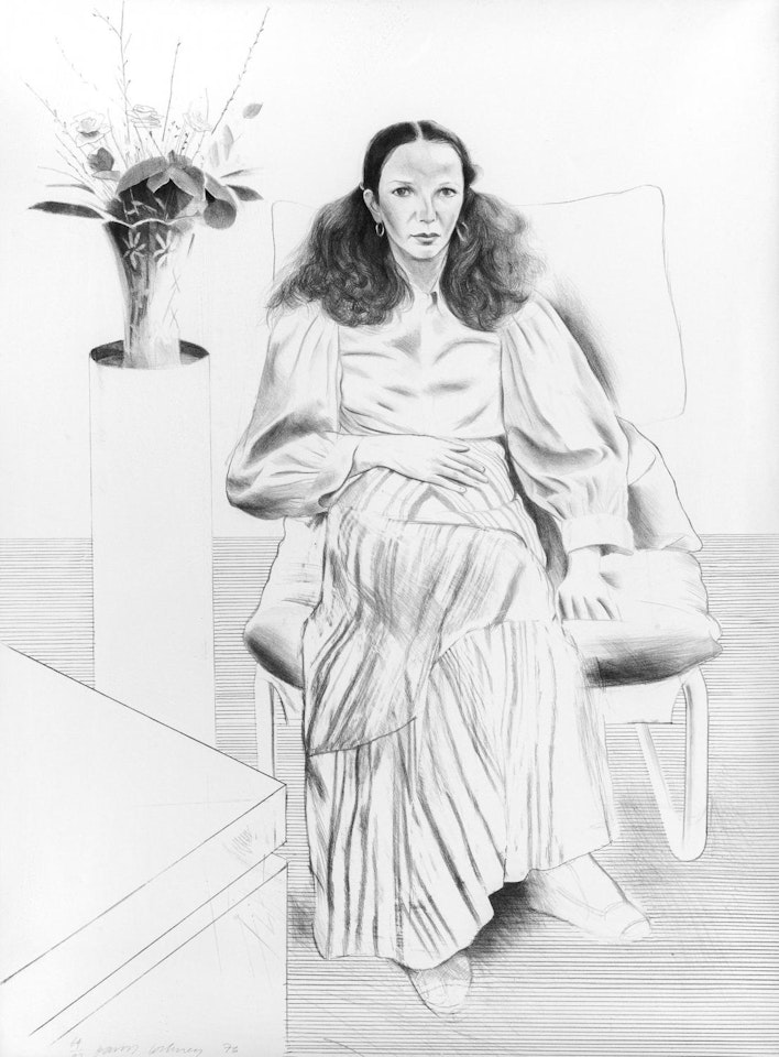 Brooke Hopper by David Hockney