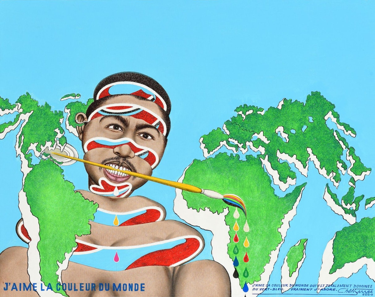 J"aime la couleur du monde by Chéri Samba