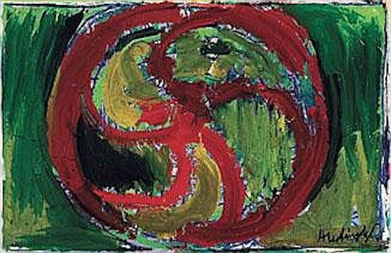ROUE DE TERRE by Pierre Alechinsky