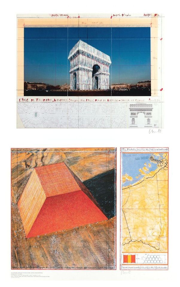L"Arc de Triomphe, Wrapped by Christo