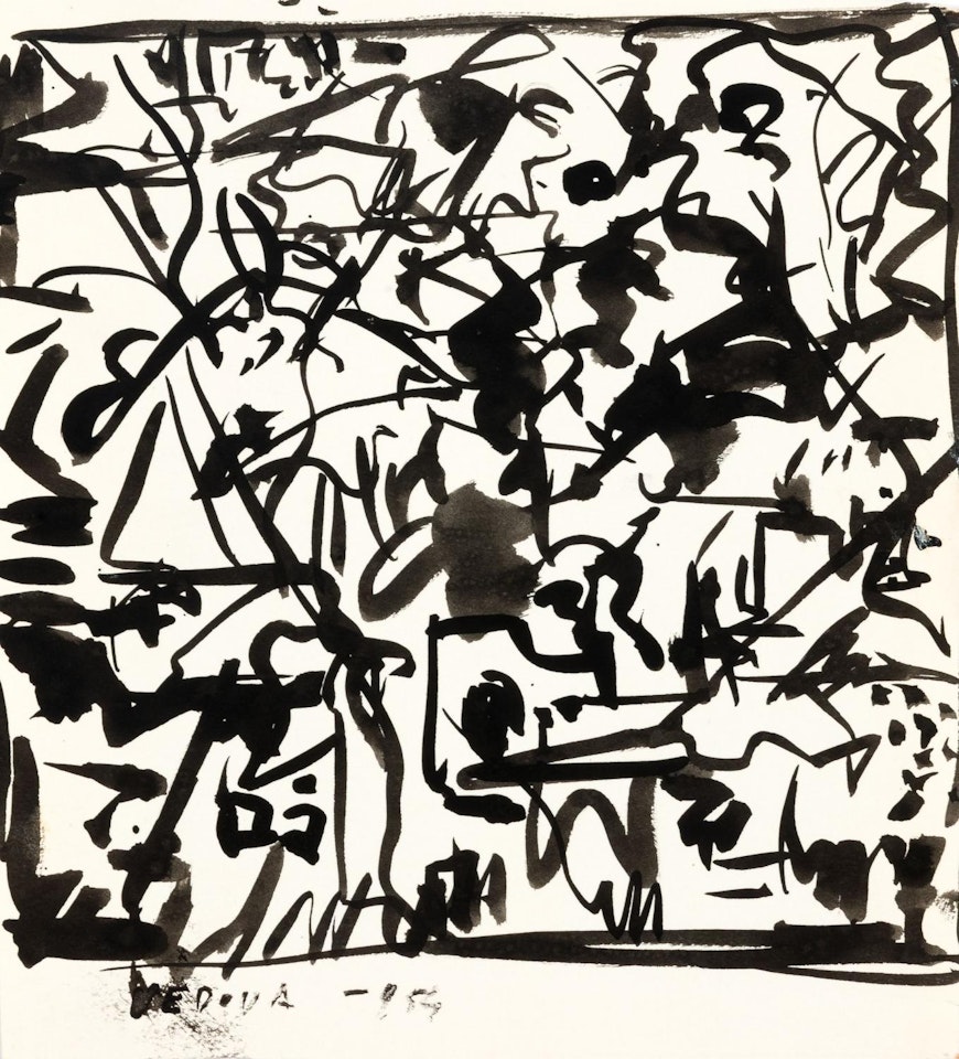 Composition by Emilio Vedova