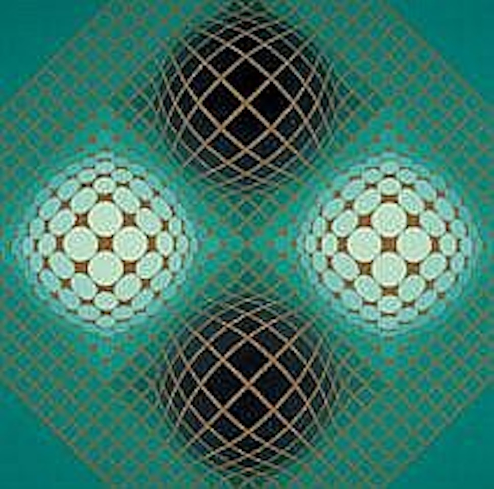 "3816 "VILAG" by Victor Vasarely