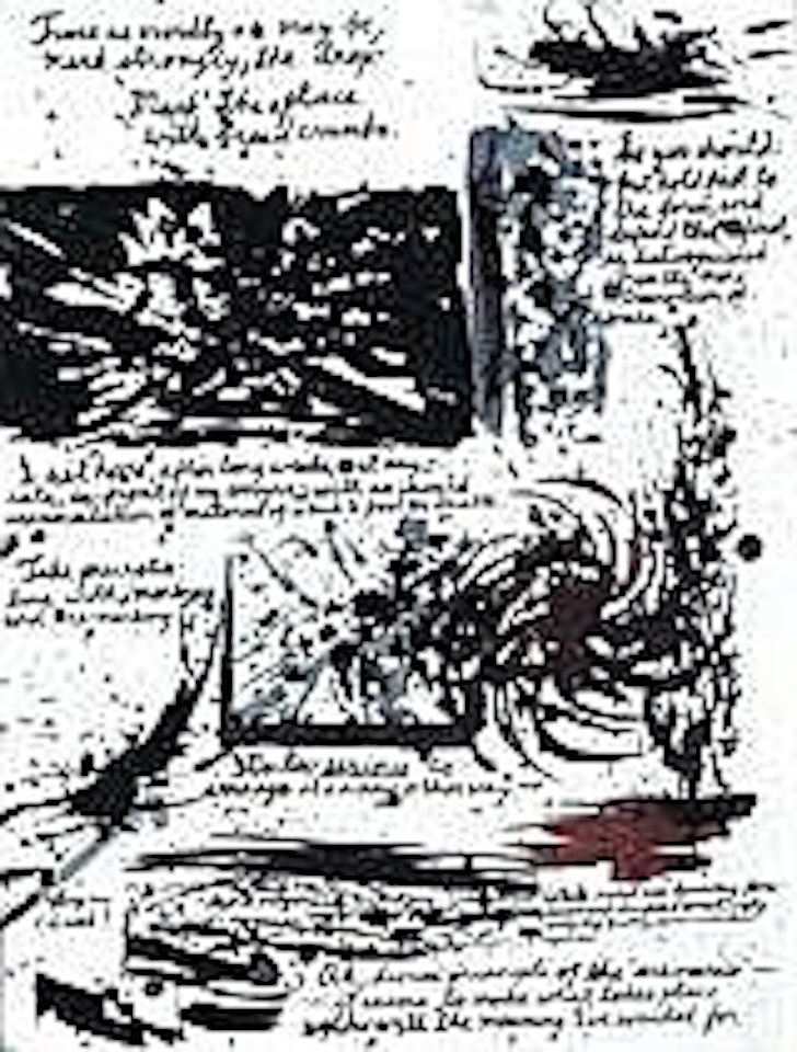 TRACE AS VIVIDLY AS MAY BE, ... by Raymond Pettibon