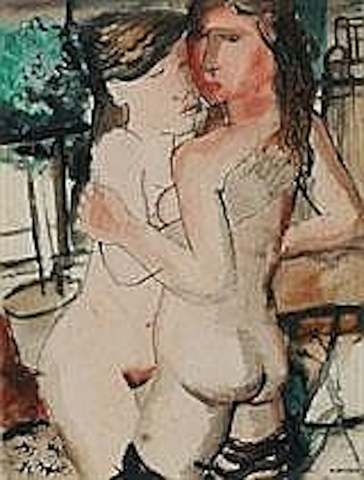 LES AMIES (LA DANSE) by Paul Delvaux