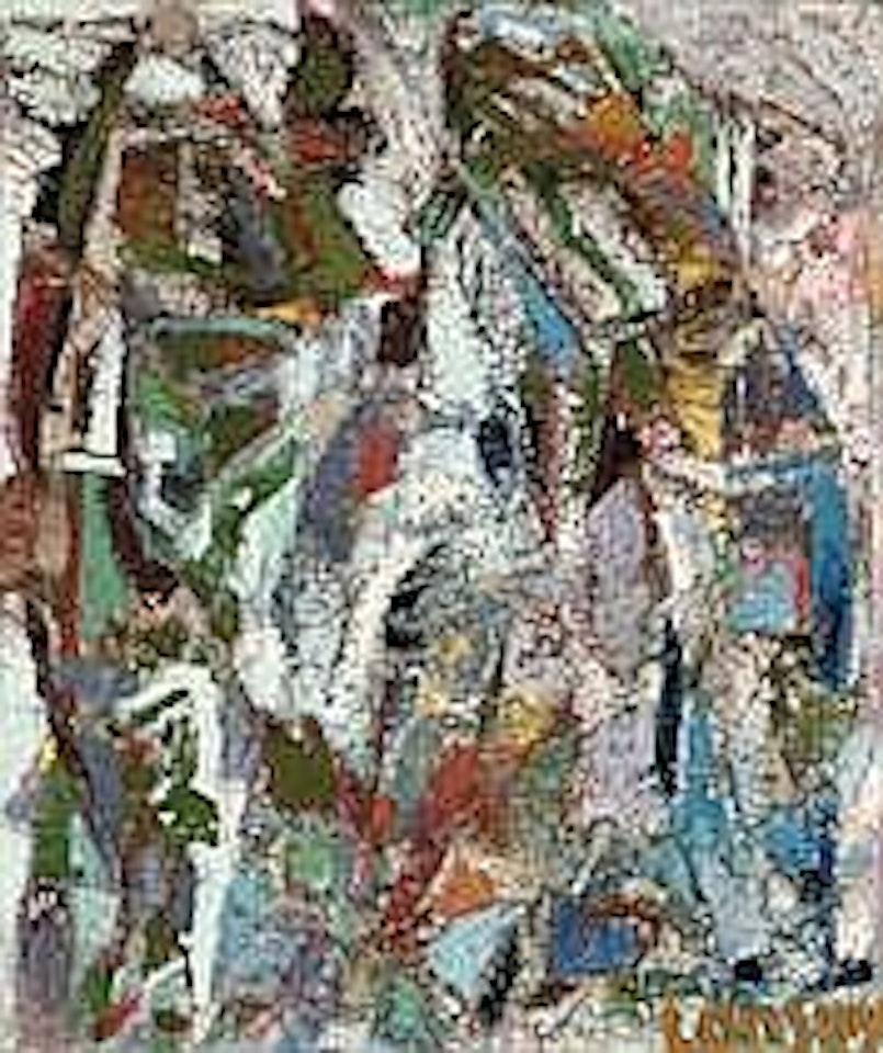 Russian School COMPOSITION by André Lanskoy