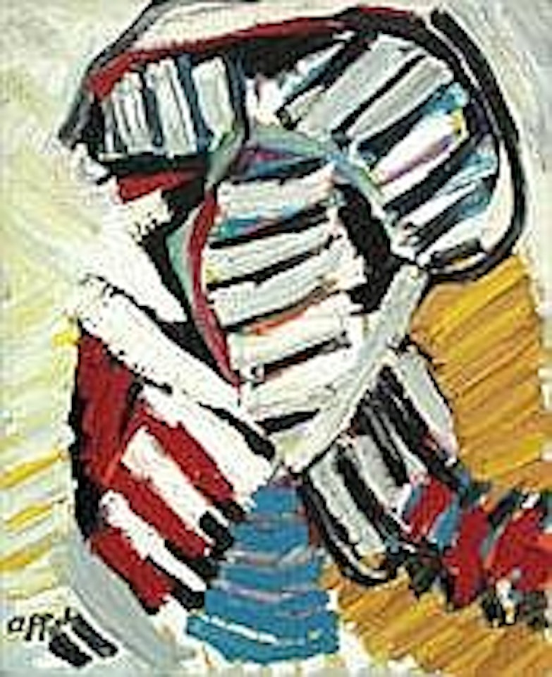 UNTITLED - FIGURE by Karel Appel