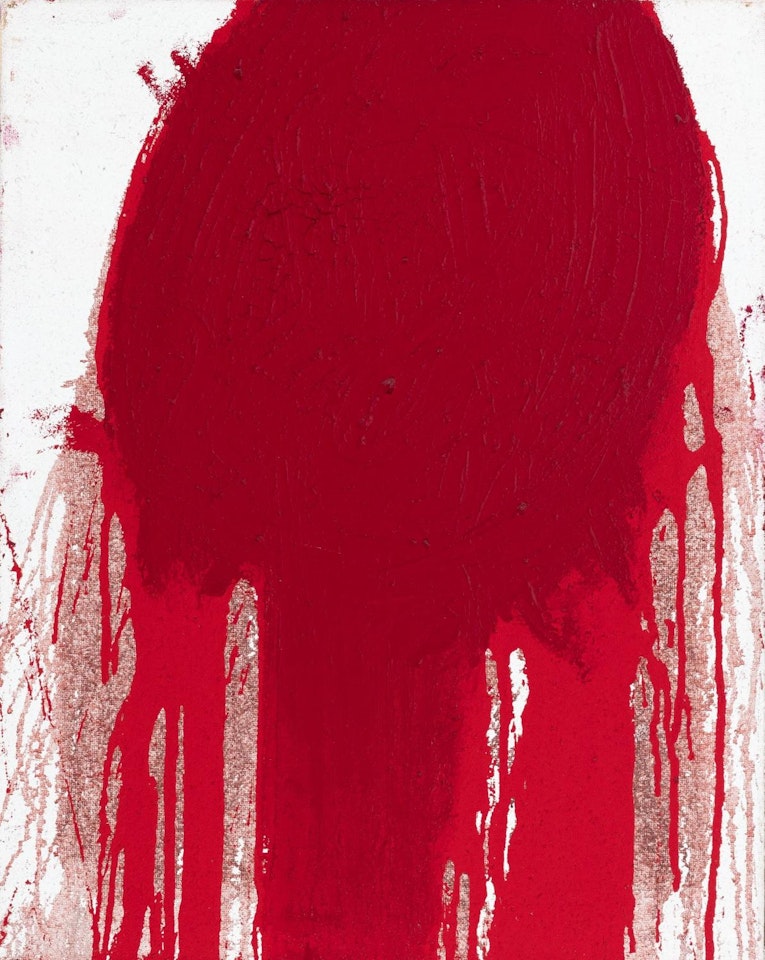 Untitled (Schüttbild) by Hermann Nitsch