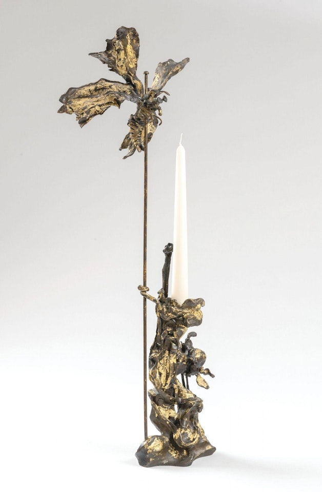 La Mite et la Flamme (The moth and the flame) by Salvador Dali