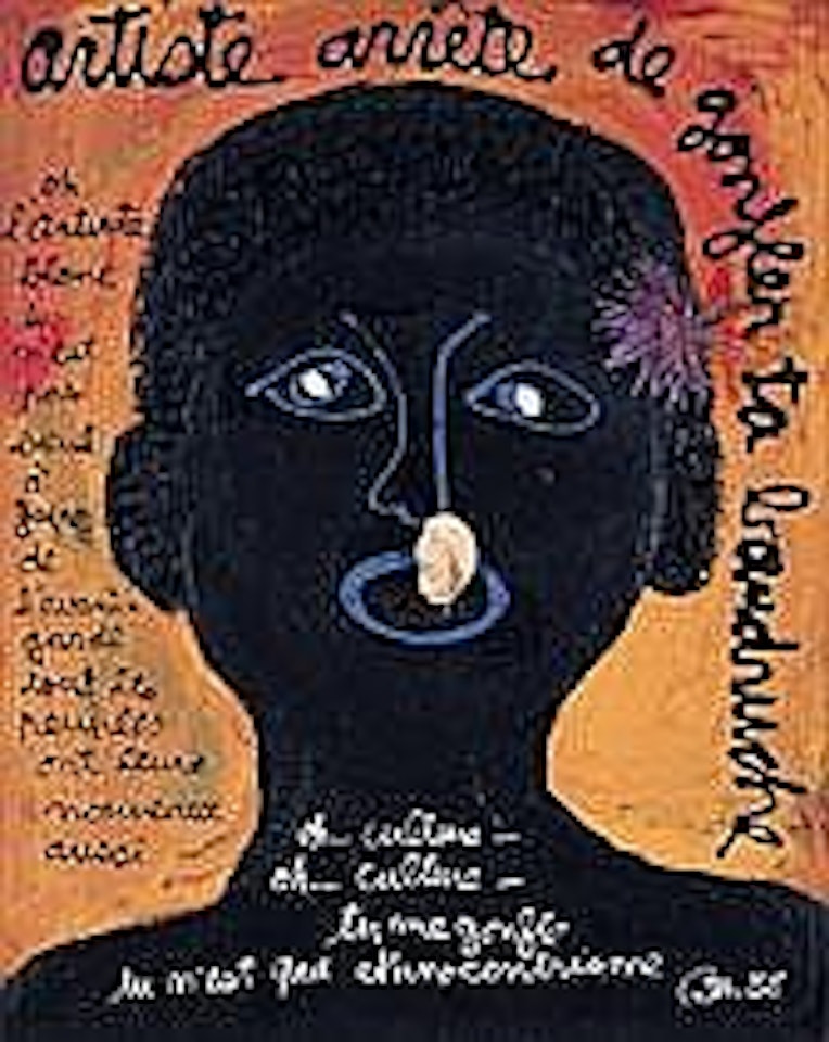 ARTISTE, ARRÊTE DE GONFLER TA BAUDRUCHE by Ben Vautier