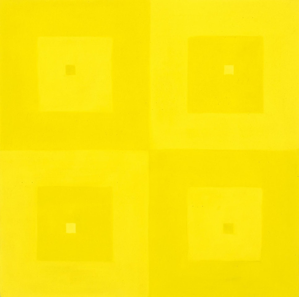Attrazione Quadrata Bichroma In Quadrati Bichromi by Antonio Calderara