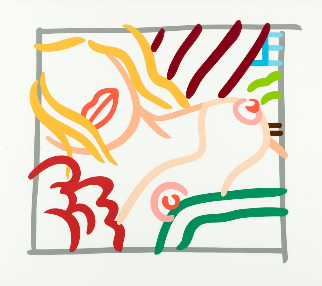 New Bedroom Blonde Doodle by Tom Wesselmann