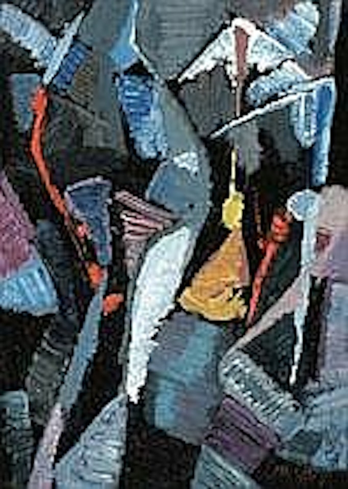 Russian School COMPOSITION by André Lanskoy