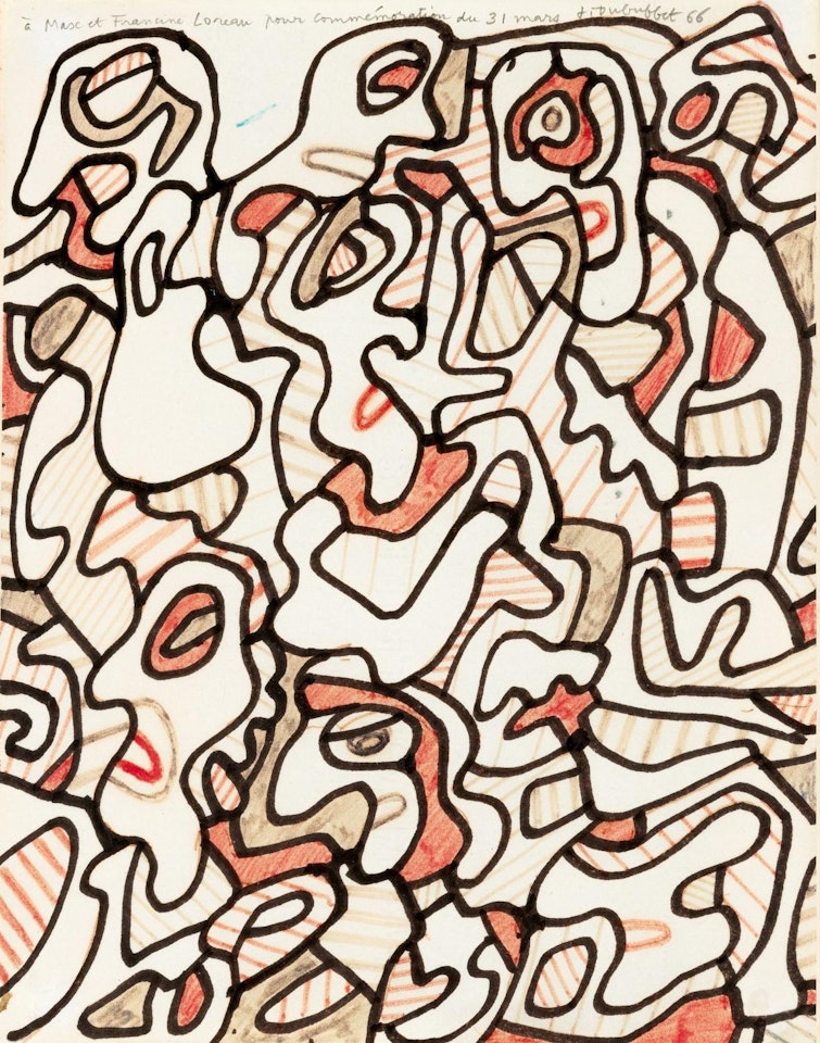 Texte Putatif by Jean Dubuffet