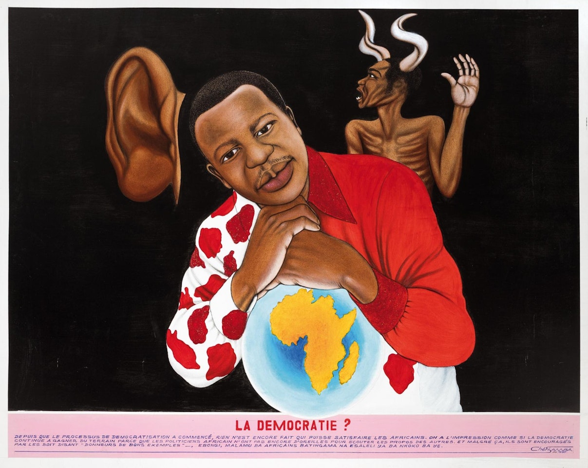 Democratic Republic of The Congo - La démocratie ? by Chéri Samba