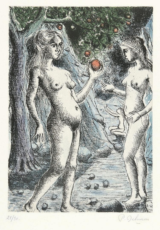 Eve by Paul Delvaux