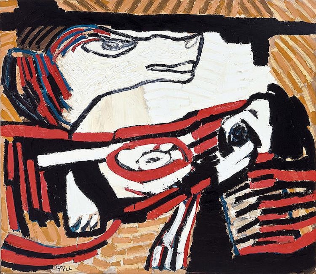 The wolf (X80-072) by Karel Appel