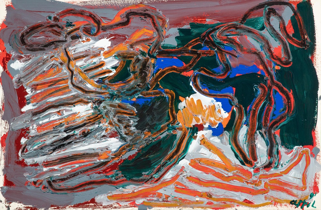 Petit Animal by Karel Appel
