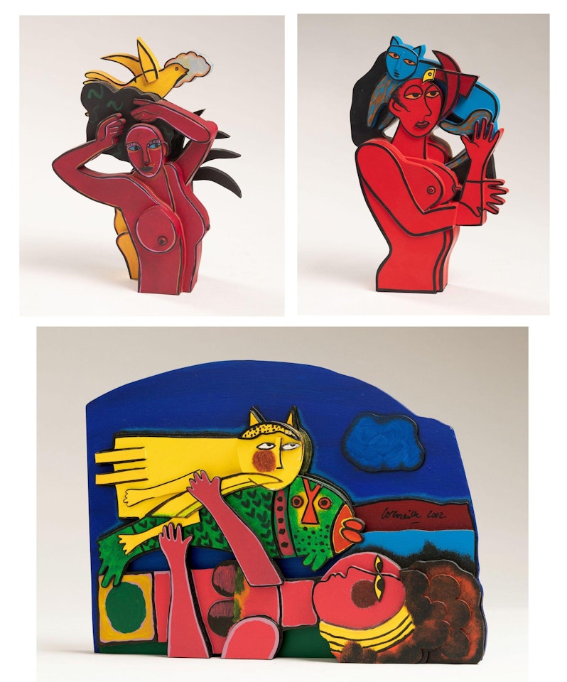 The Netherlands; Rêve Des Îles - Femme Rouge, Chat Bleu by Corneille