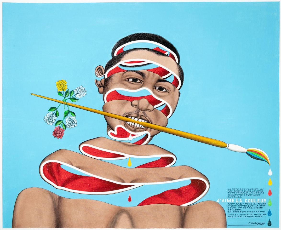 J"aime la couleur by Chéri Samba