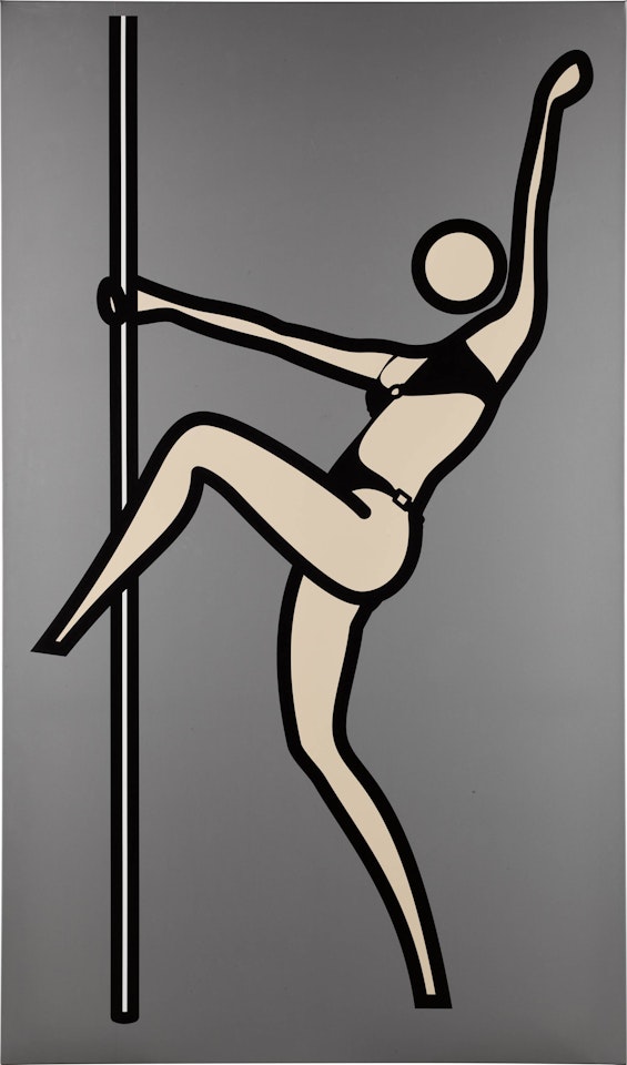 This is Shahnoza 24 by Julian Opie