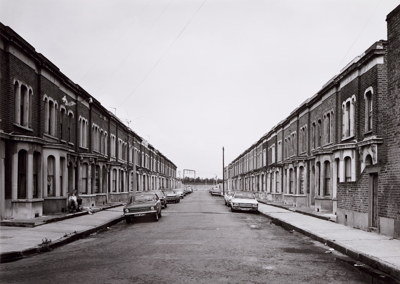 Clinton Road, Murdock Cottages, London by Thomas Struth