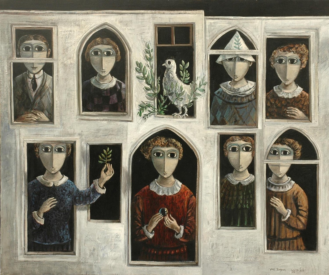 After the Flood by Yosl Bergner
