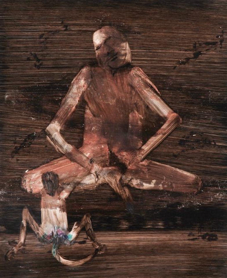 Figure and Monkey by Sidney Nolan