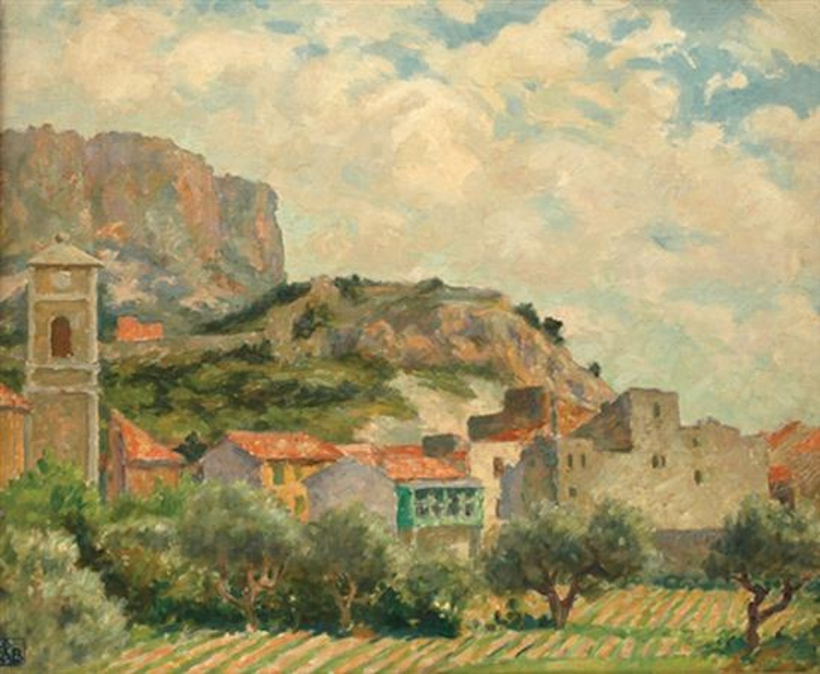 French Landscape by Rupert Charles Wulsten Bunny