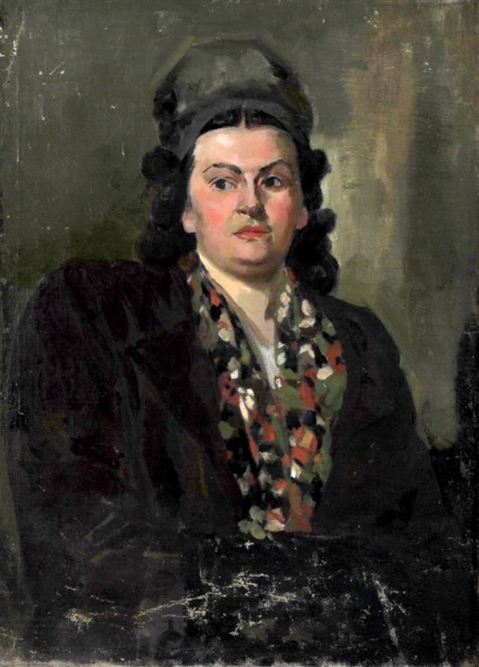 Portrait of a Woman by Russian School