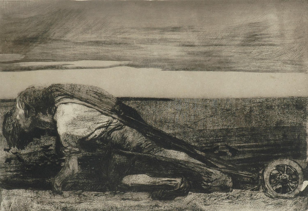 Die Phlüger (The Plowers) by Kathe Kollwitz