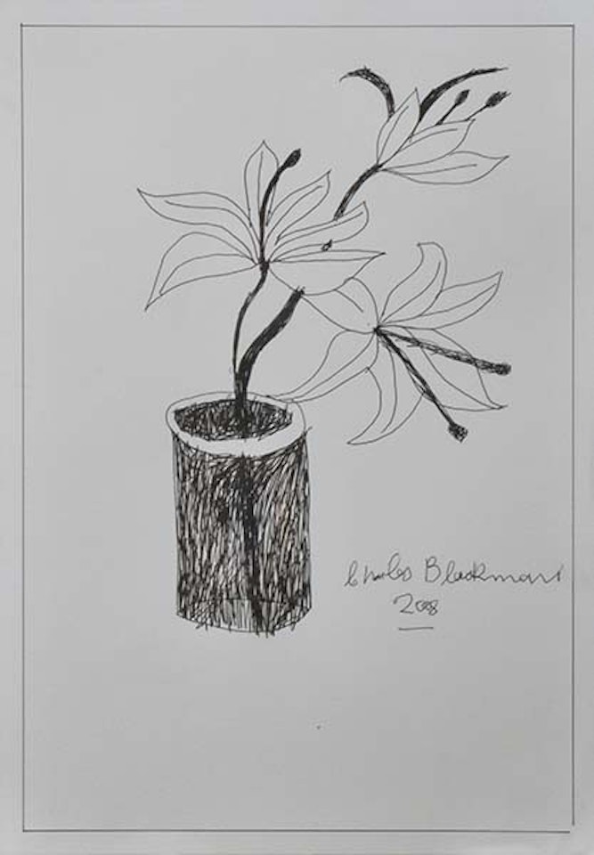 Potted Lillies by Charles Blackman