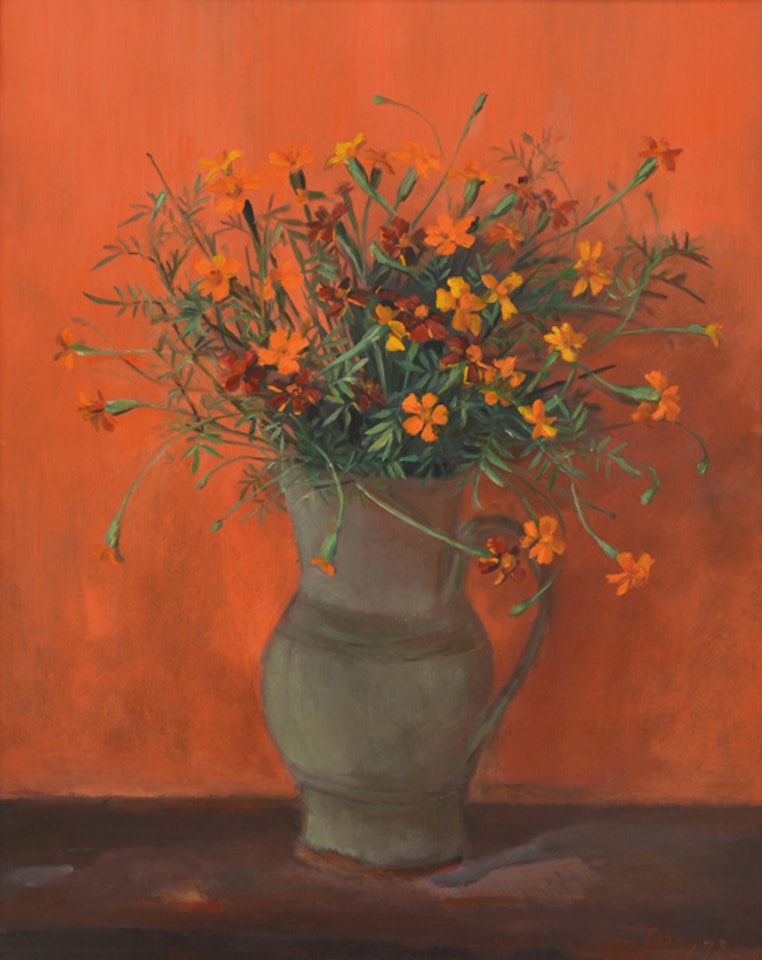 Marigolds by Margaret Hannah Olley