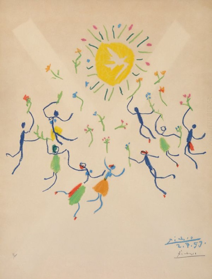 La Ronde de la Jeuness by Pablo Picasso