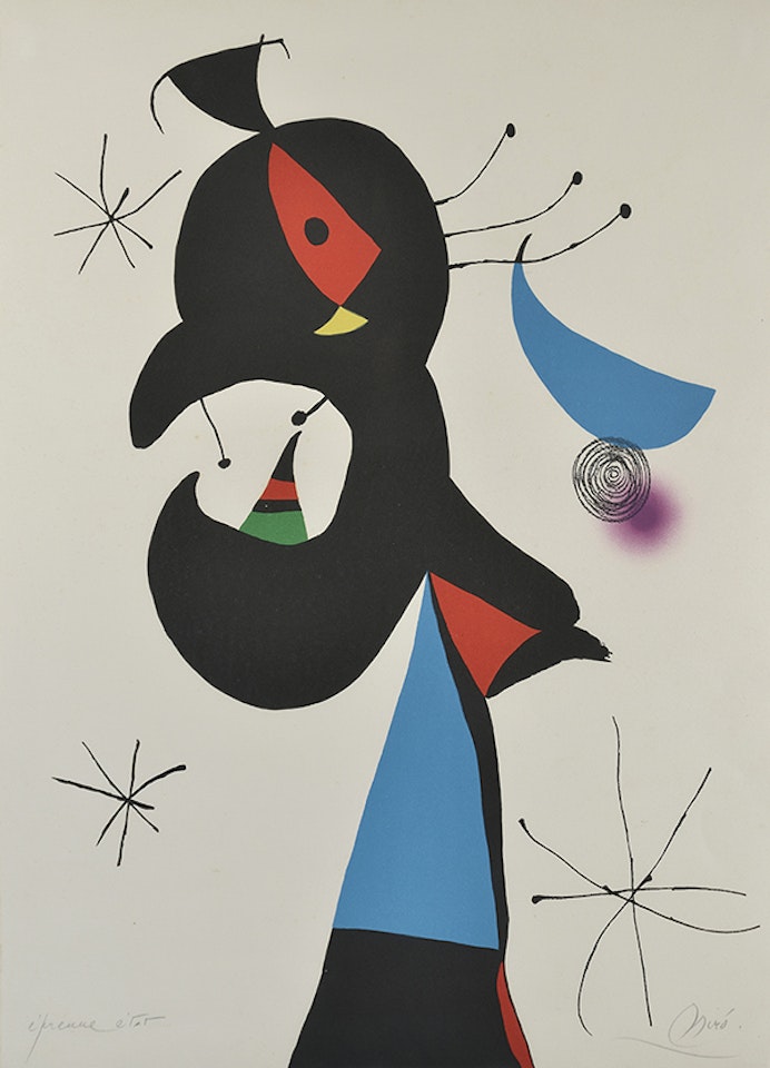 Montroig IV by Joan Miró