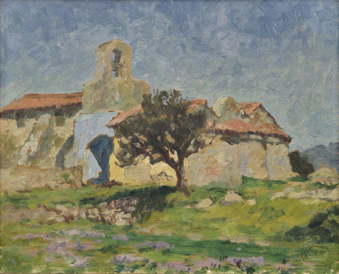 Sketch, Chapel of St. Pepiole, Sanary III by Rupert Charles Wulsten Bunny