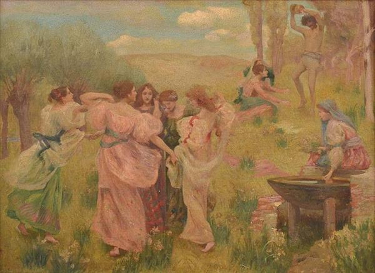 Dans du Printemps (Spring Dance) by Rupert Charles Wulsten Bunny