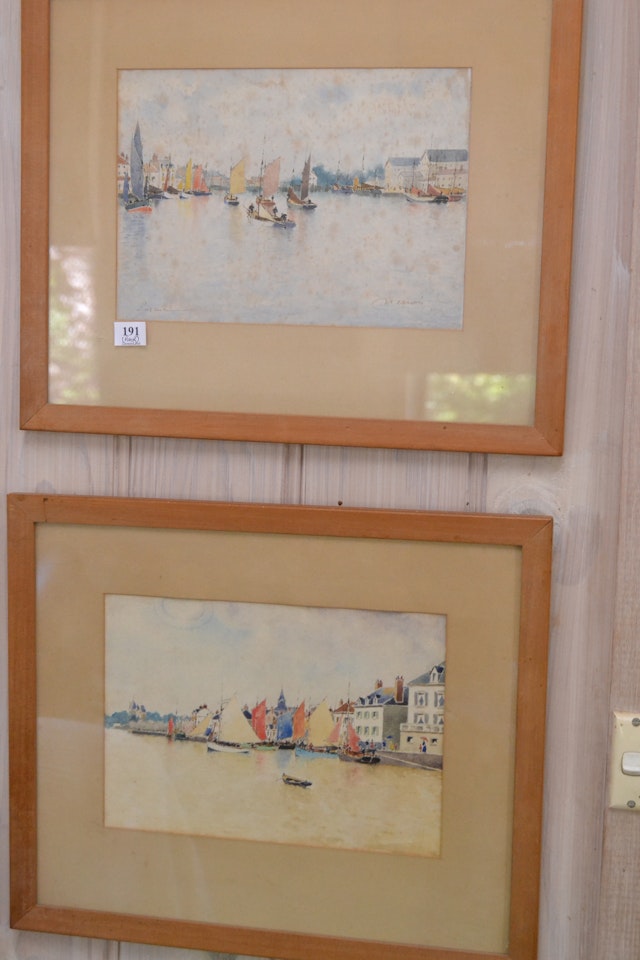 VENETIAN SAILING BOATS; SAILING BOATS by Italian School