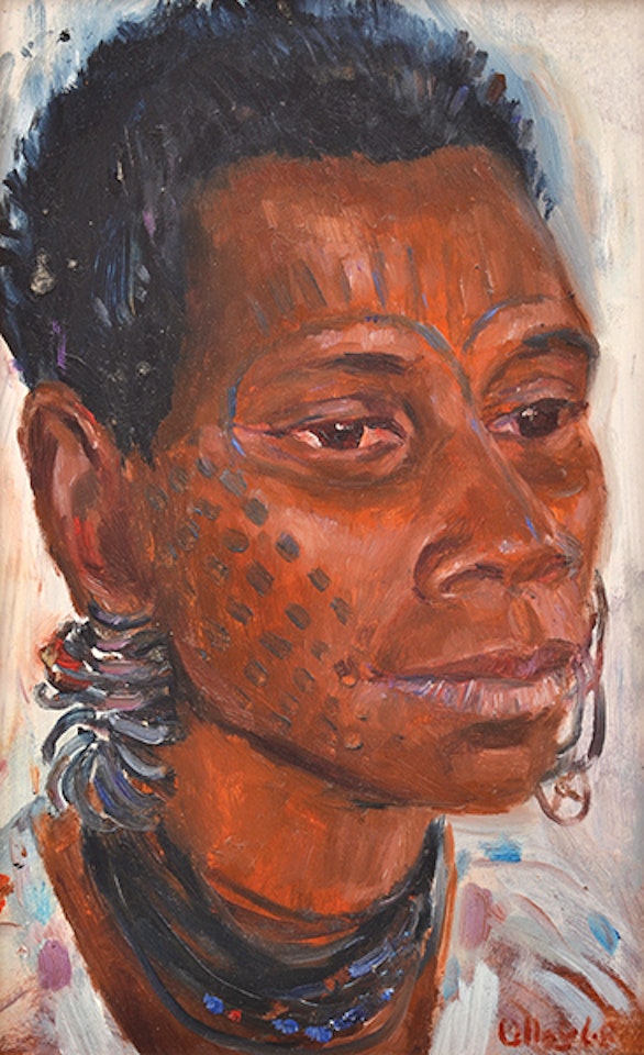 Woman from Angoram Sepik River by Margaret Hannah Olley
