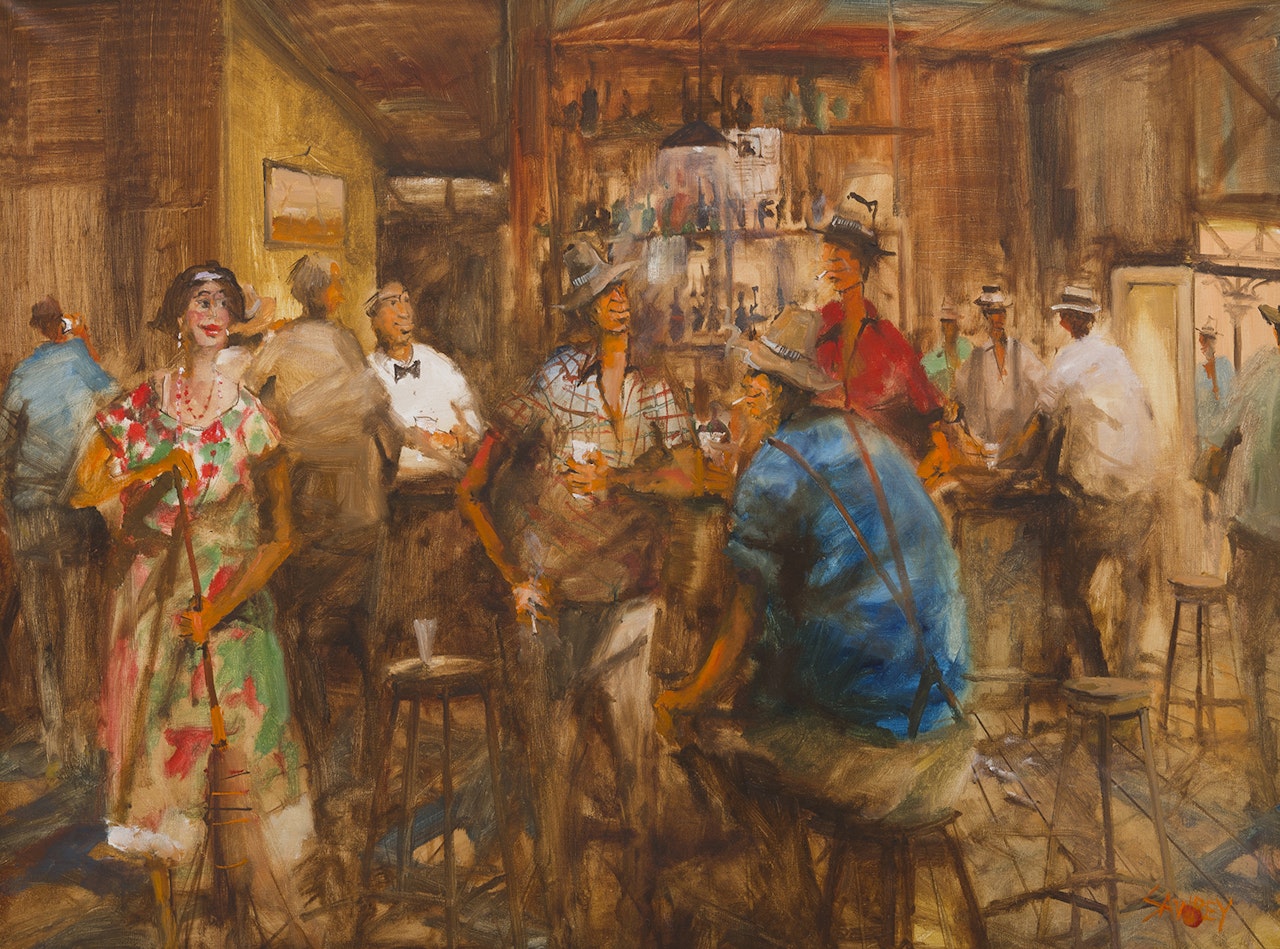 The Listener, Western QLD by Hugh Sawrey