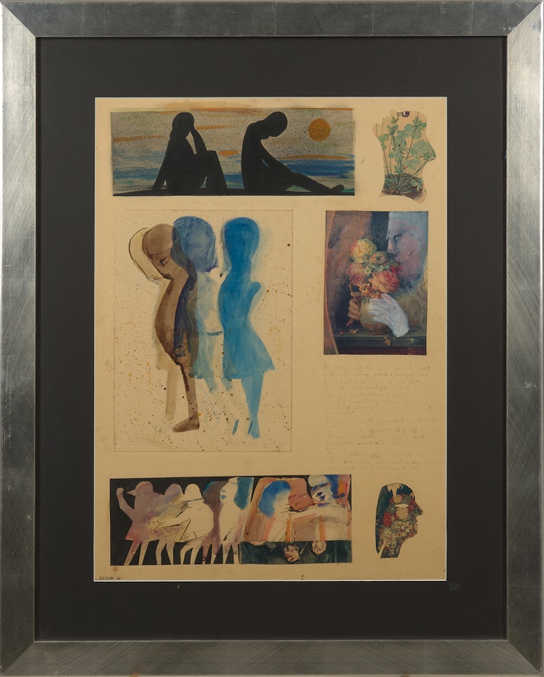 The Hour is Lost 1964 From a Poem by John Shaw Neilson by Charles Blackman