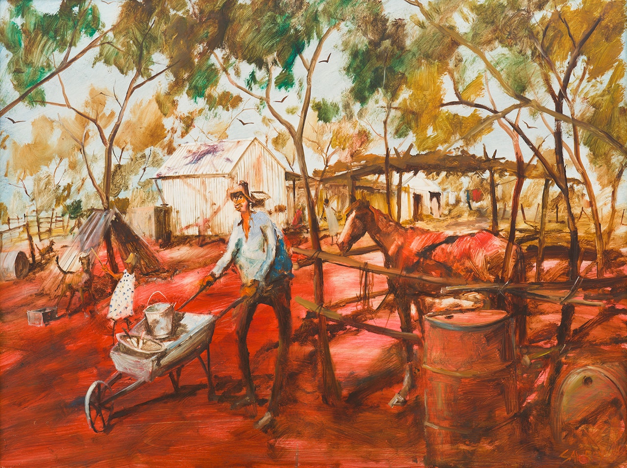 Getting a Sheep for the Missus by Hugh Sawrey