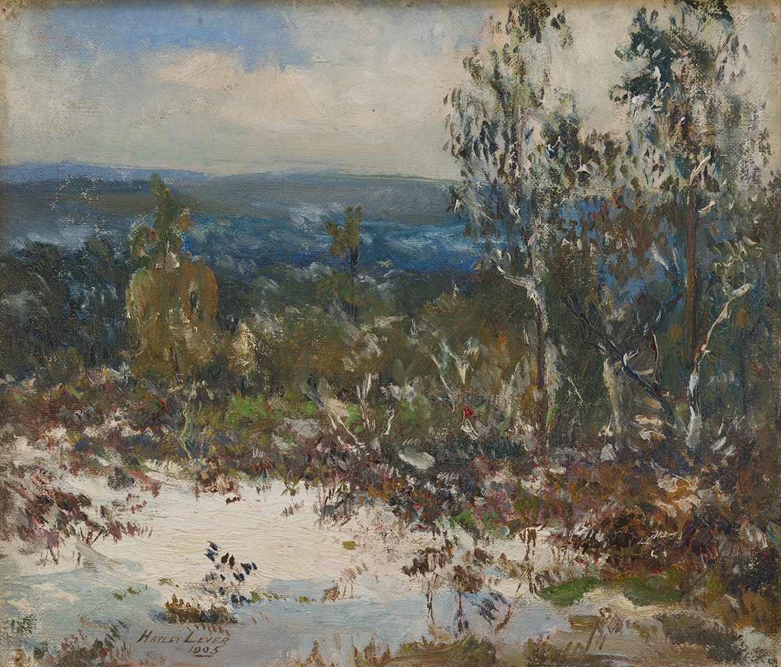 Snowy Landscape 1905 by Hayley Lever