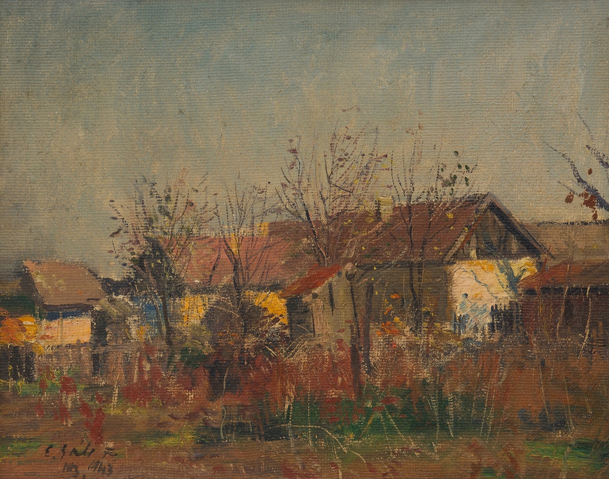 Autumn Landscape 1943 by François Gall