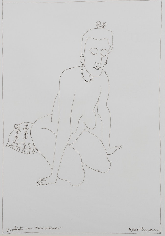 Buddhist in Nirvana by Charles Blackman