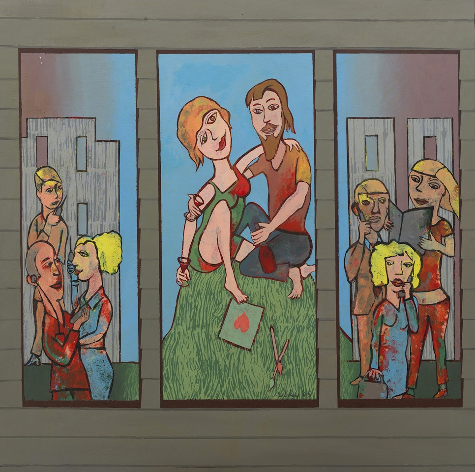 A Window Onto the Artists Retreat by Andrew Sibley